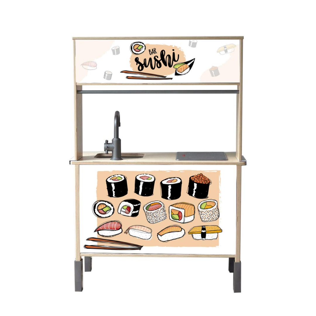 Sushi Salmon Sticker Set