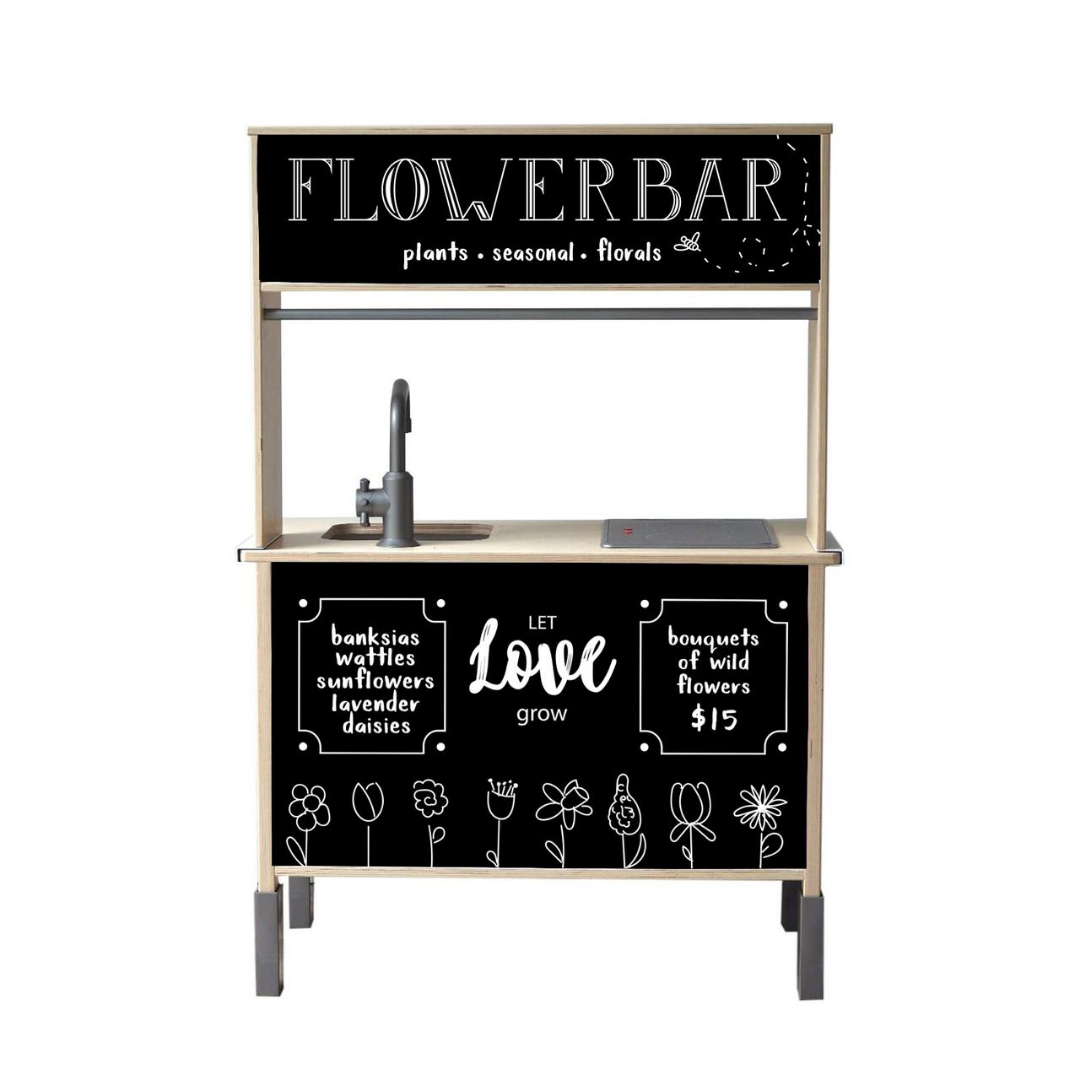 Magnetic Flower Bar Set