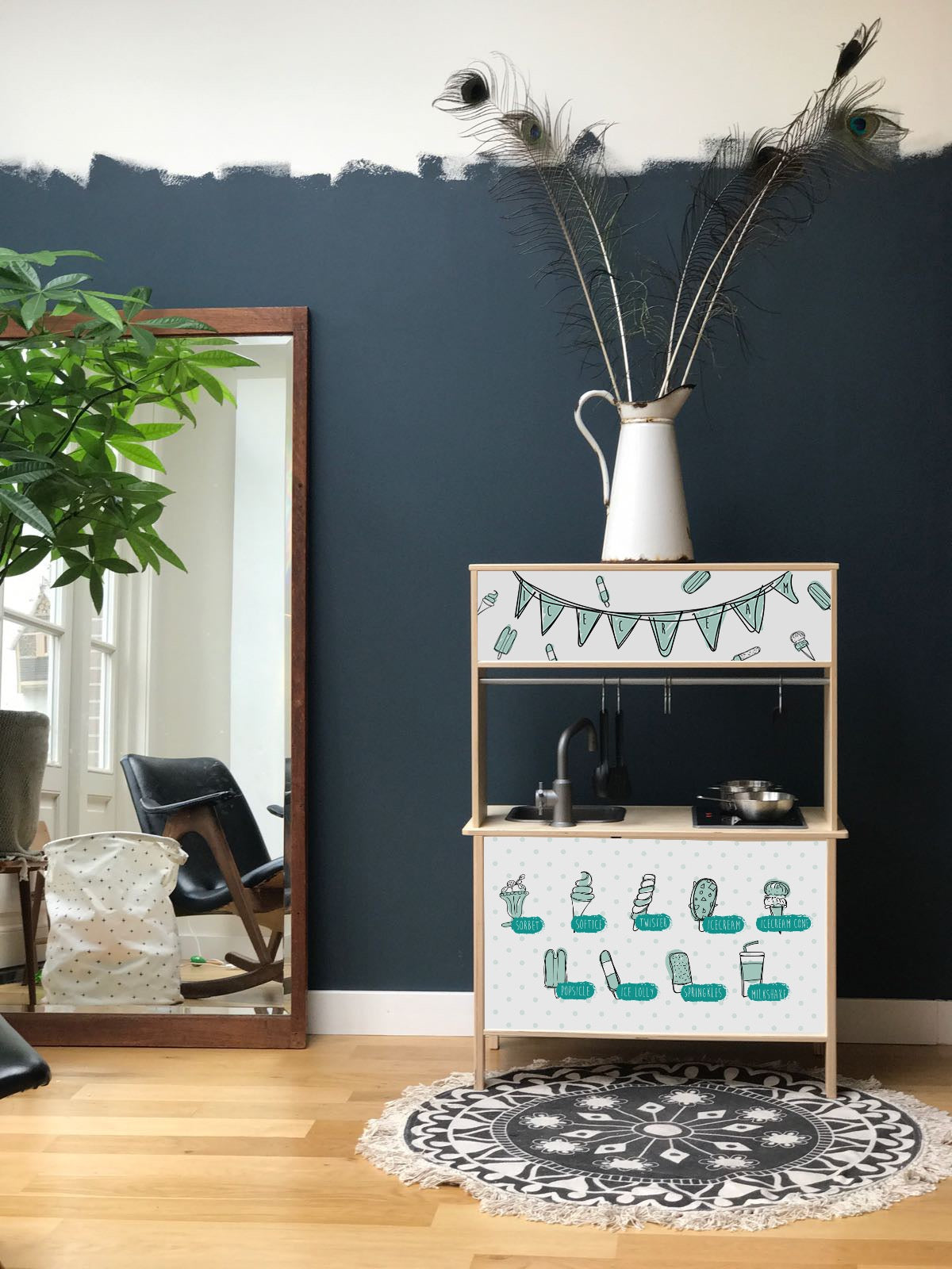 achterkant ikea duktig sticker