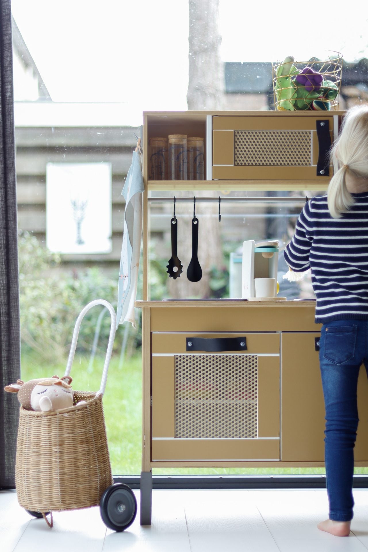 ikea duktig rattan webbing sticker